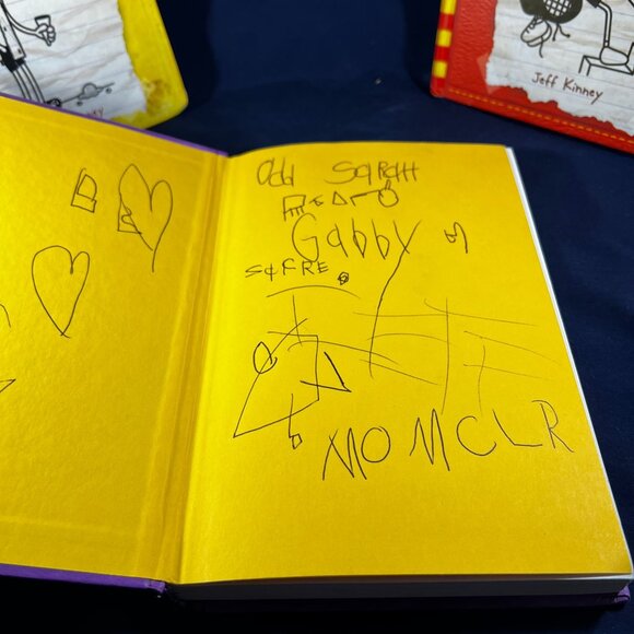 Diary Of A Wimpy Kid Hardcover Book Set: Dog Days The Ugly Truth Double Down By - Picture 5 of 5